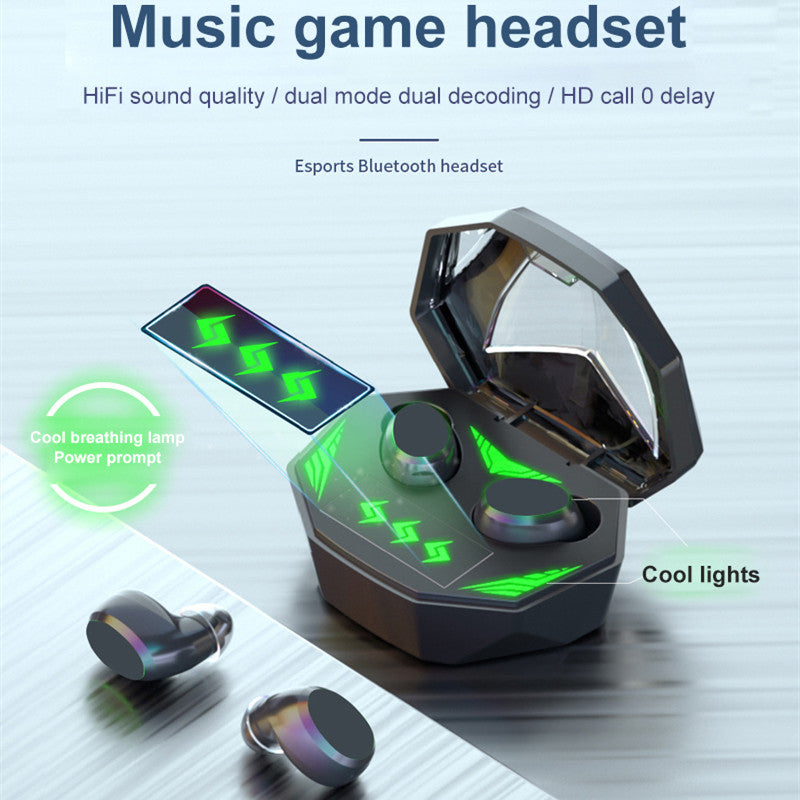 MD518 TWS Earphones with Charging Box Wireless Headphone Bluetooth Stereo Sports Earbuds Gaming Headsets with Microphone MD518 TWS Earphones with Charging Box Wireless Headphone Bluetooth Stereo Sports Earbuds Gaming Headsets with Microphone
